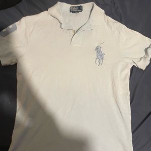 Light blue Polo collared shirt